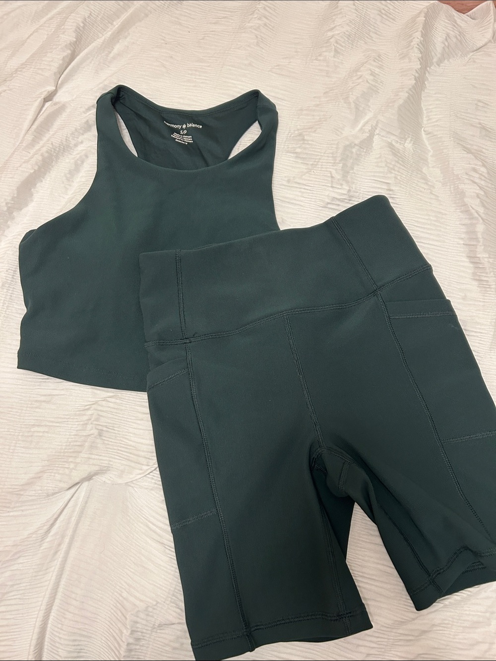 Two piece athletic set